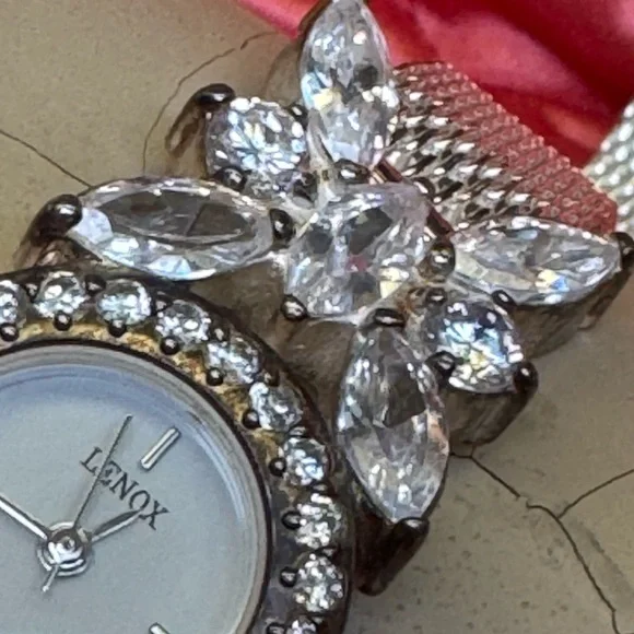 Lenox Sterling Silver 925 Diamond butterfly mesh band Japan  display picture 2